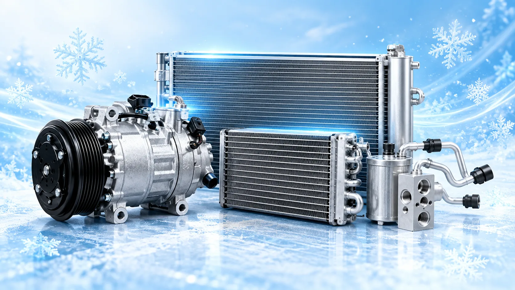 Lốc lạnh ô tô tại Garage Châu Phát